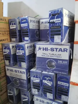 Hi-Star Tall Tubular Battery 12v
