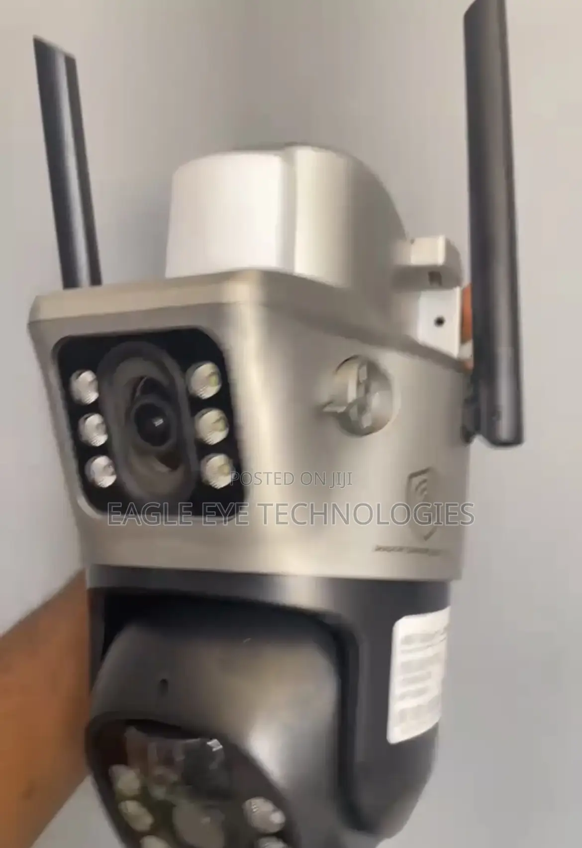 V380 Dual Lens Solar Camera