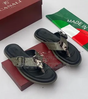 High Quality Leather Slippers