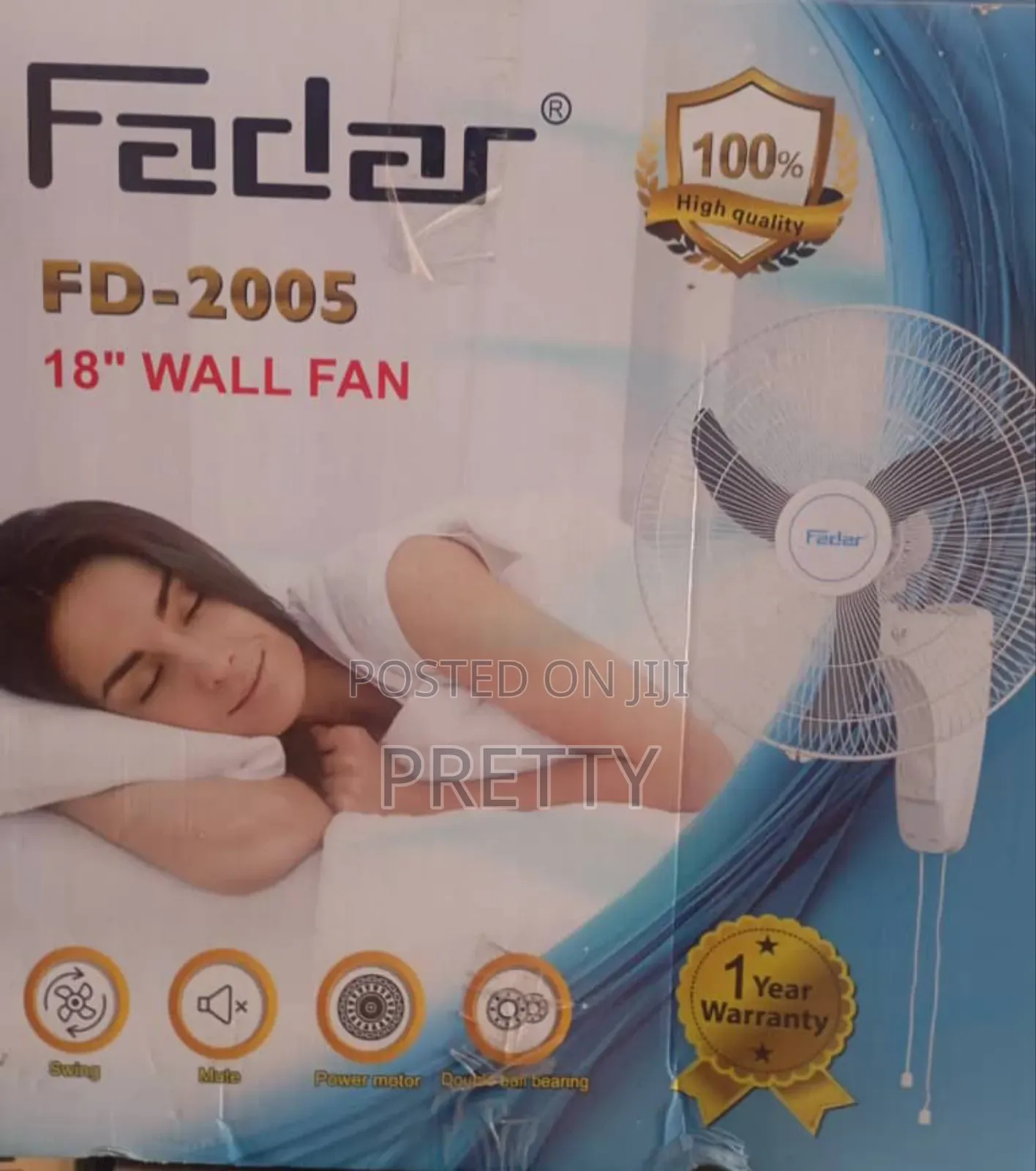 Fader Wall Fan