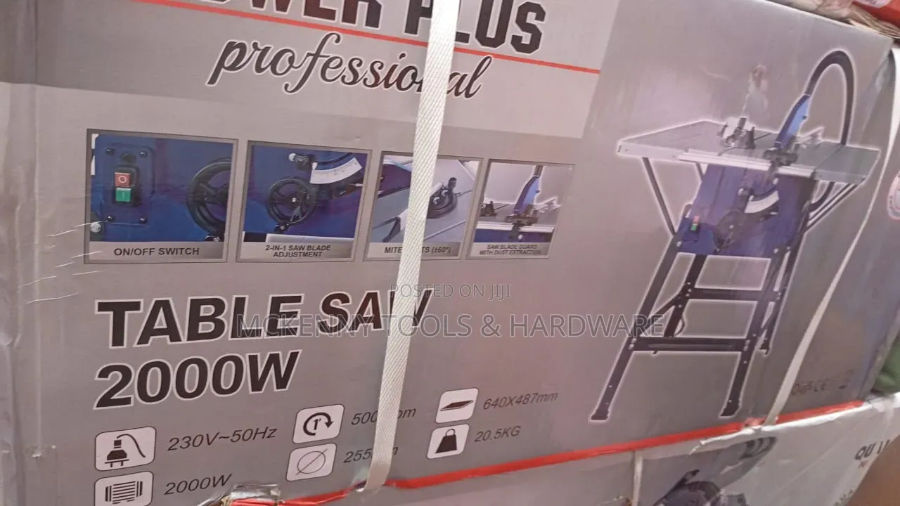 Power Plus Professional Table Saw Machine 2000w