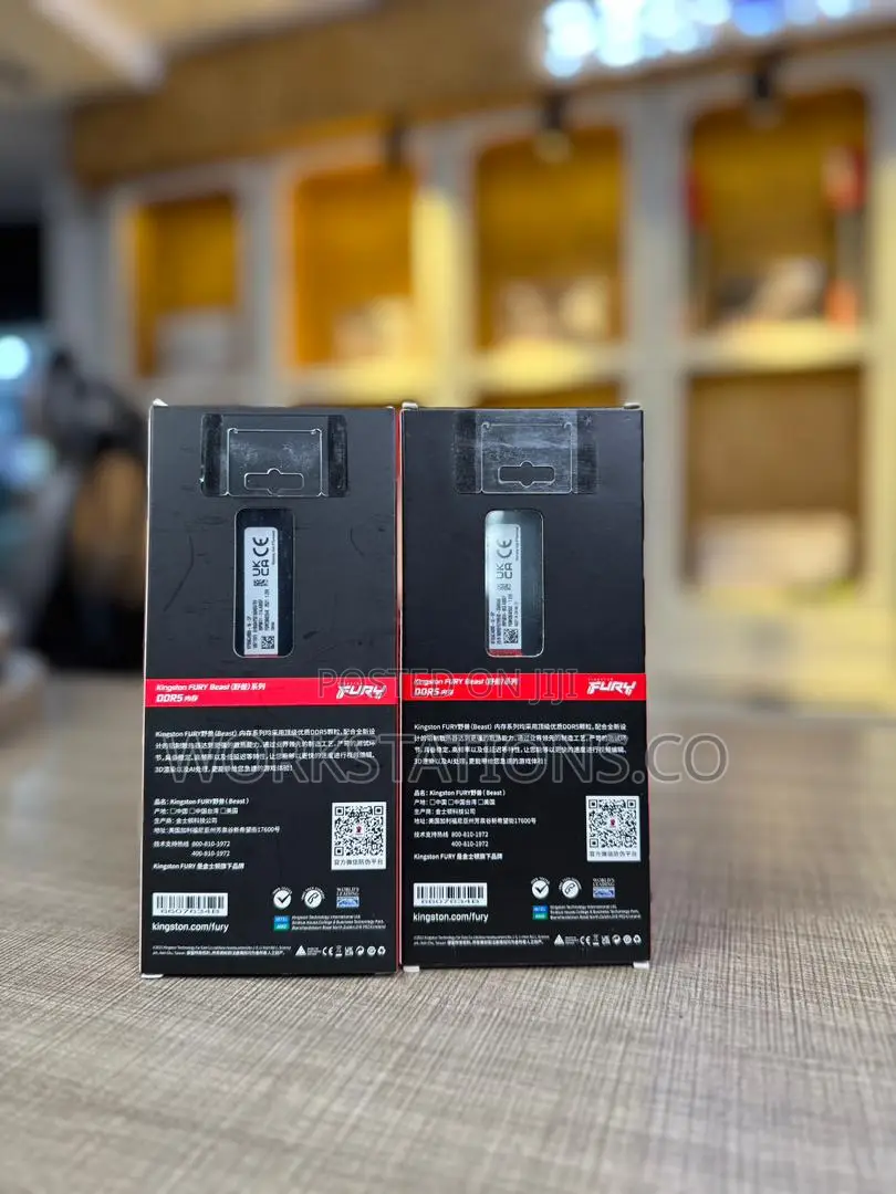 Kingston 32gb (16gb X 2)6000mhz C30