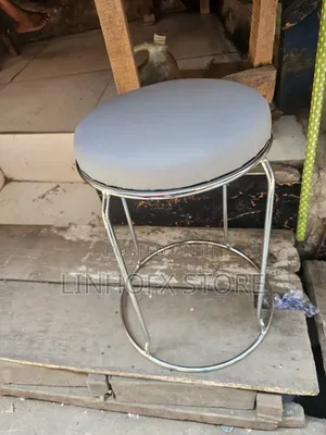 Stainless Stool With Foam Top