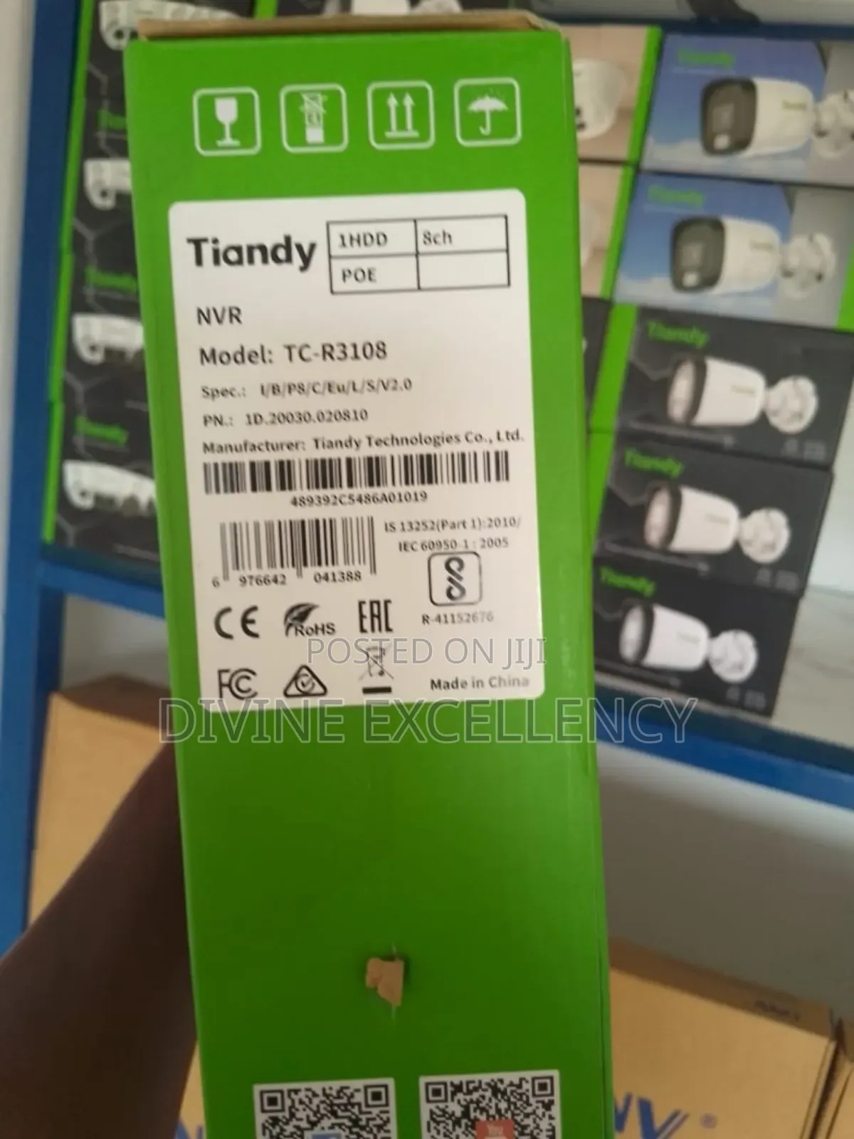 Tiandy 8 Channel NVR