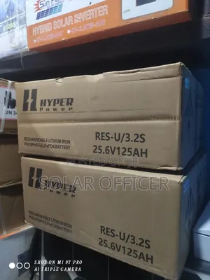 Rechargeable Lithium Battery 3.2kwh 24v