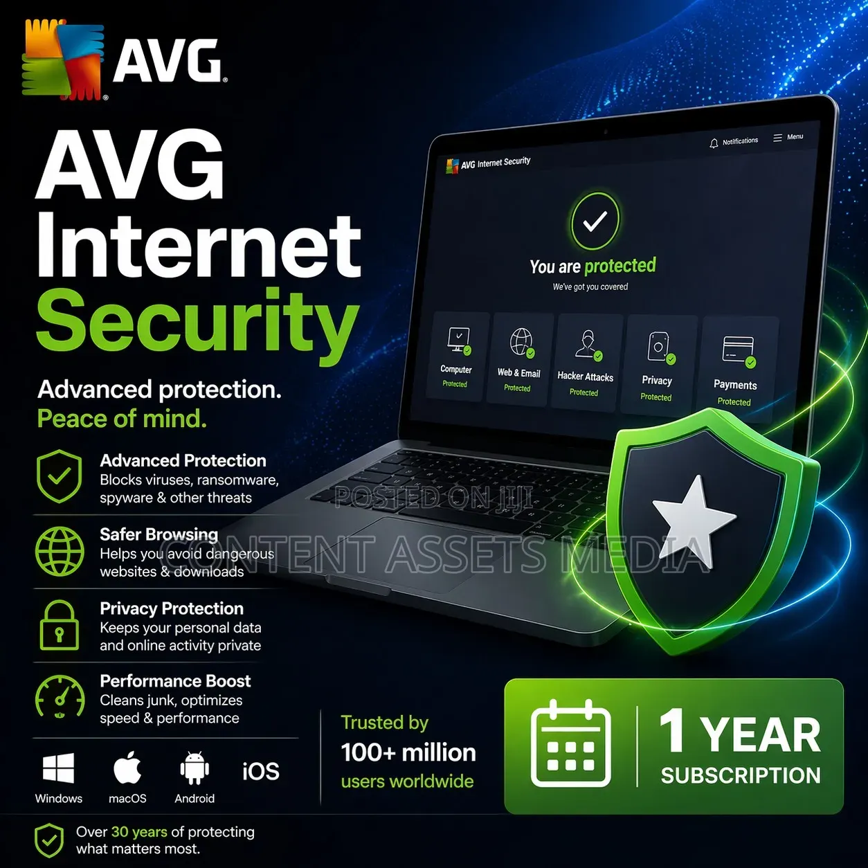 Avg Internet Security (1 Year)