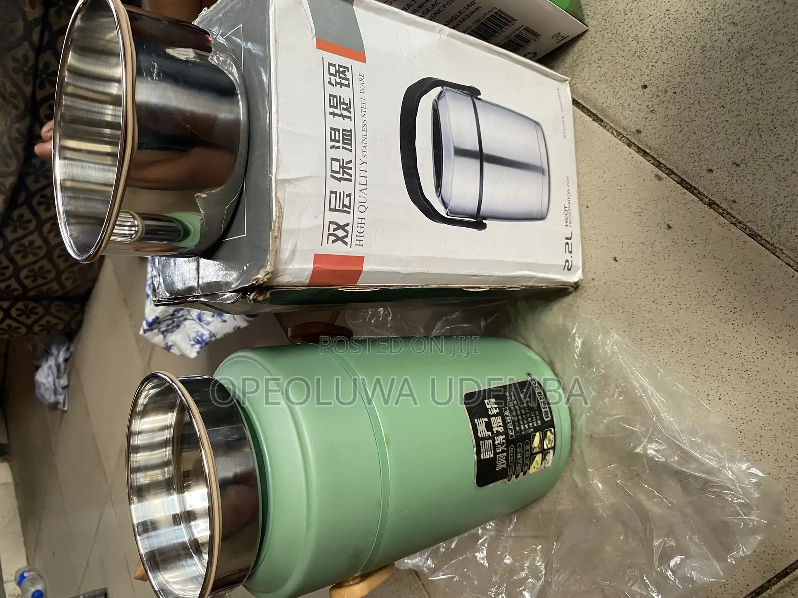 2.2l Hot Food Flask/ Food Warmer