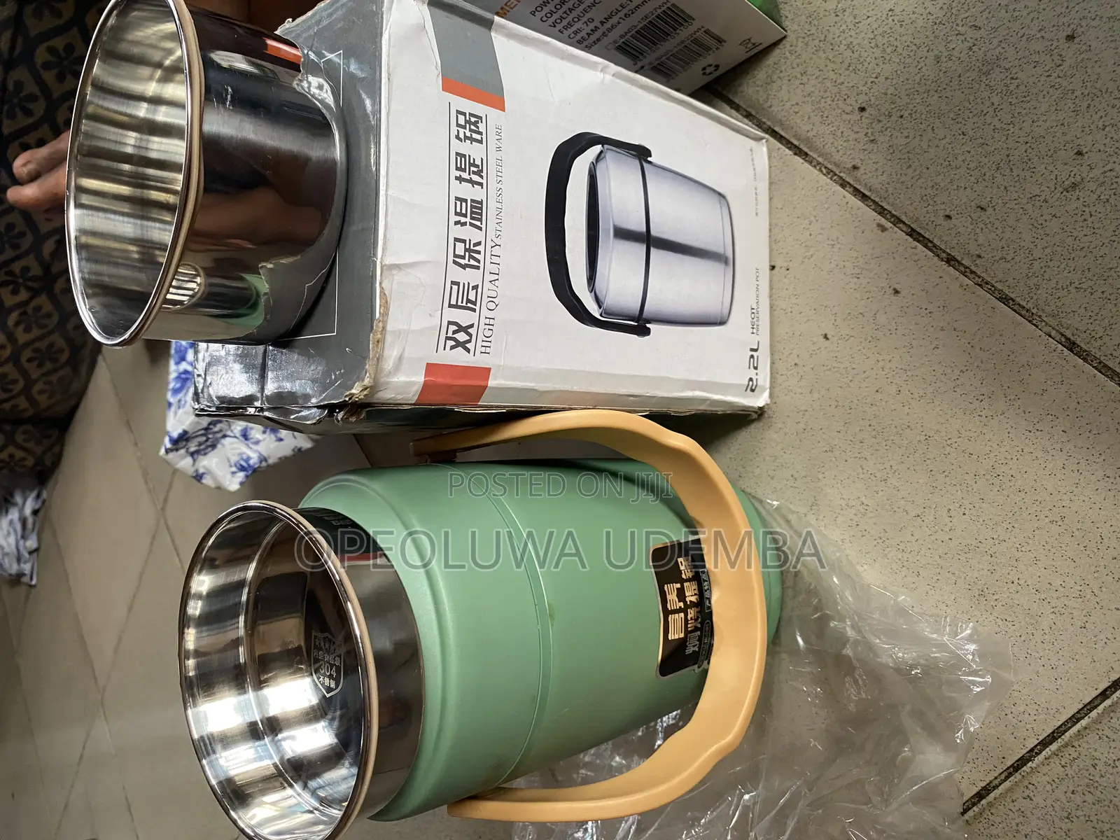2.2l Hot Food Flask/ Food Warmer