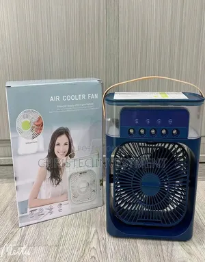 Five-hole Spray Humidifier Fan Portable Water-cooling Fan 3speed