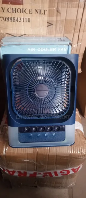 Five-hole Spray Humidifier Fan Portable Water-cooling Fan 3speed