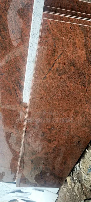 Red Multicolored Granite Slabs