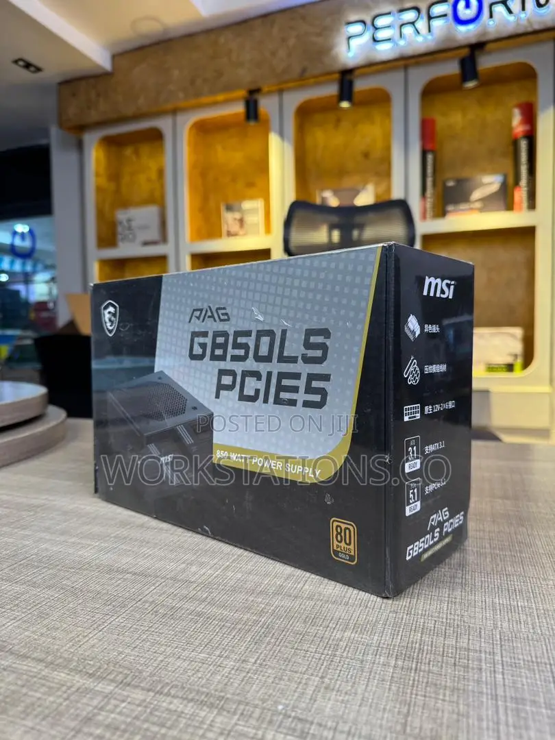Msi Pag G850ls Pcie 5.0, 850w Power Supply