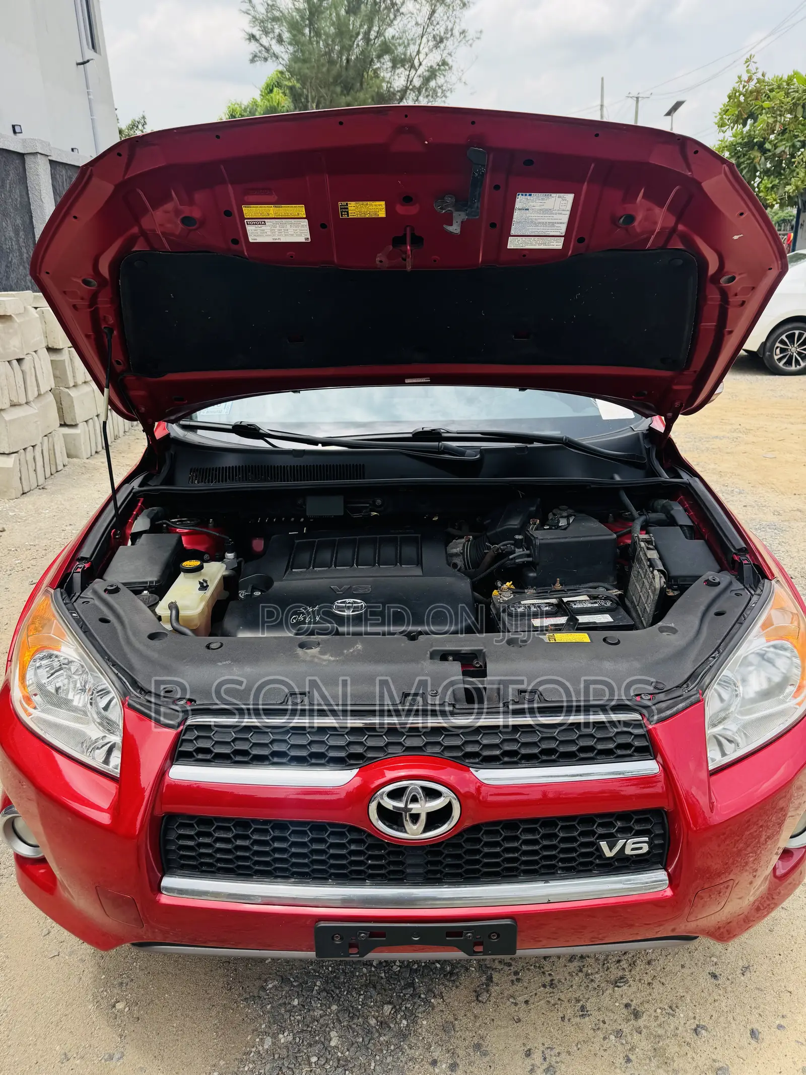 Toyota RAV4 3.5 Limited 4x4 2010 Red