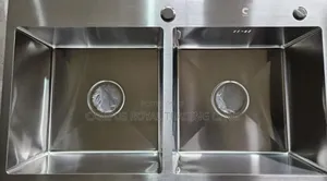 Black Double Kitchen Sink