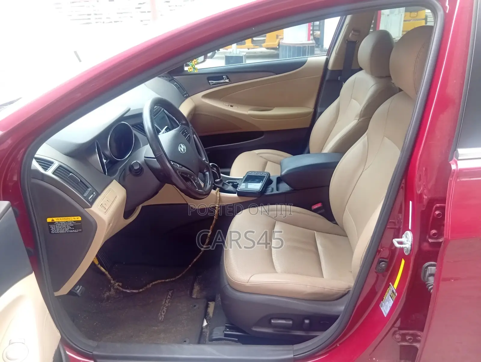 Hyundai Sonata 2013 Red