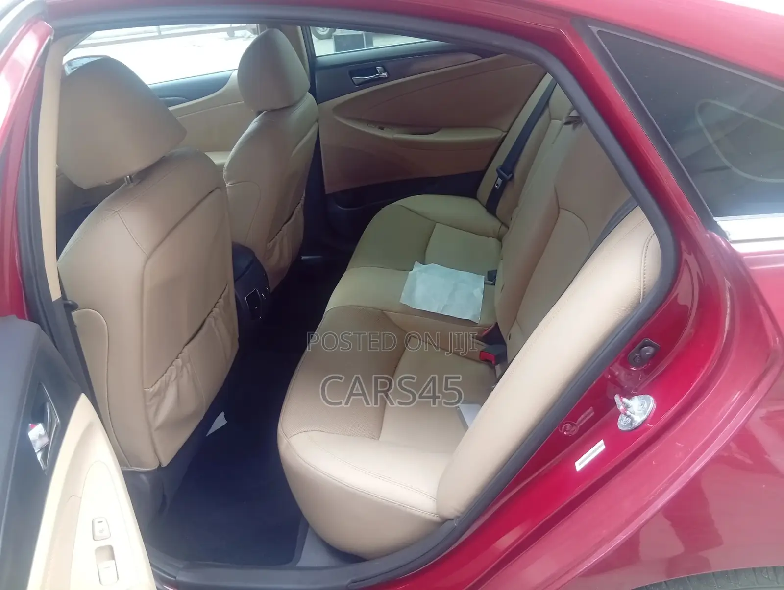 Hyundai Sonata 2013 Red