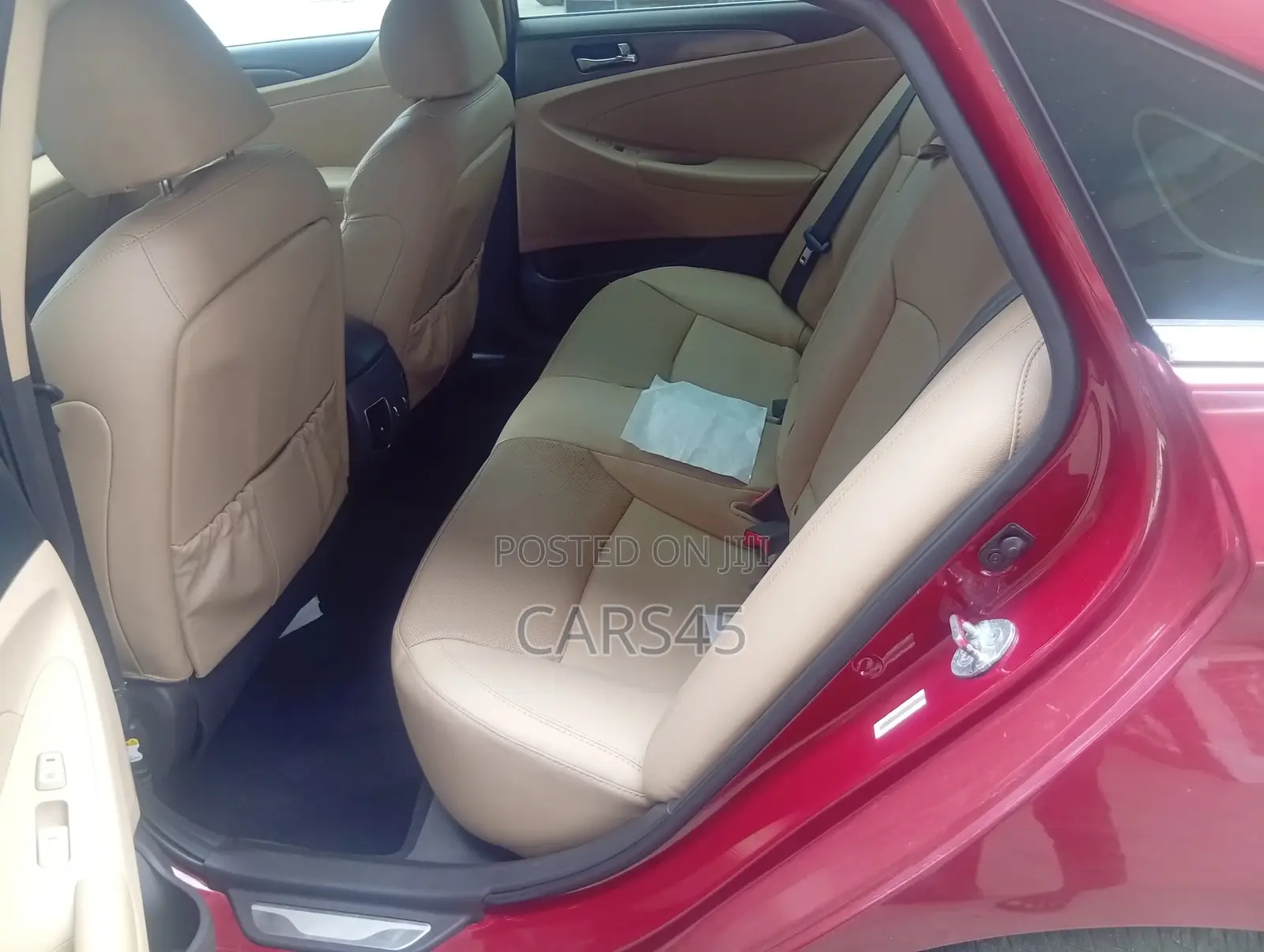 Hyundai Sonata 2013 Red