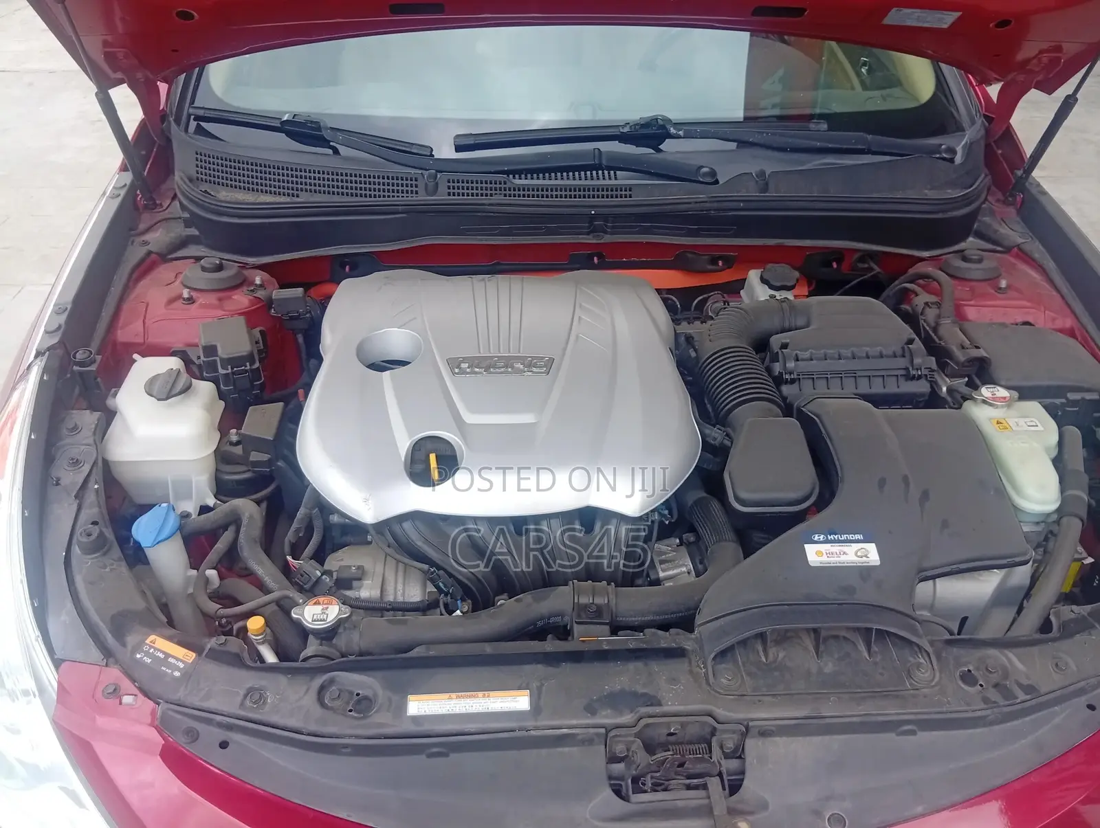 Hyundai Sonata 2013 Red