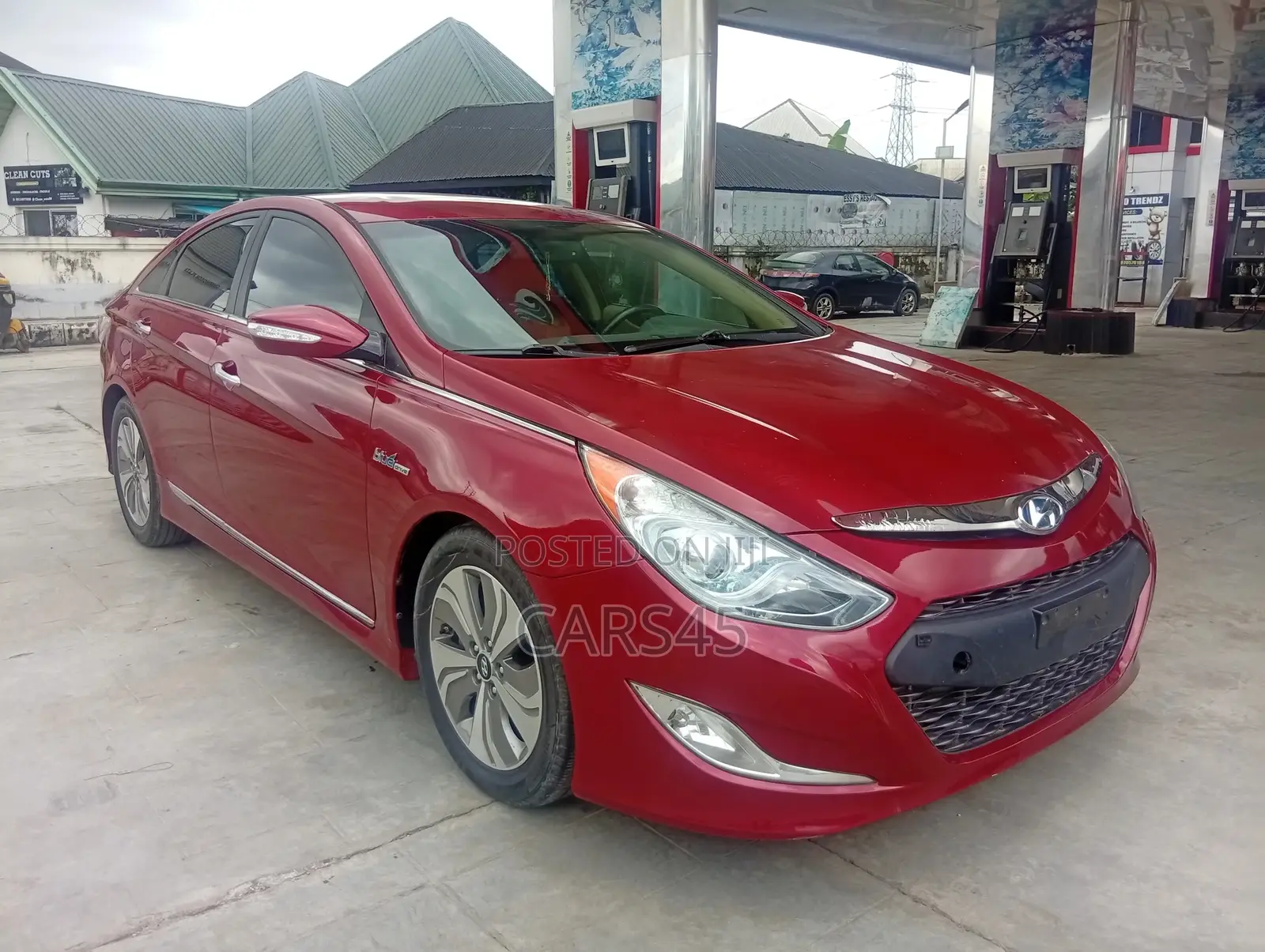 Hyundai Sonata 2013 Red