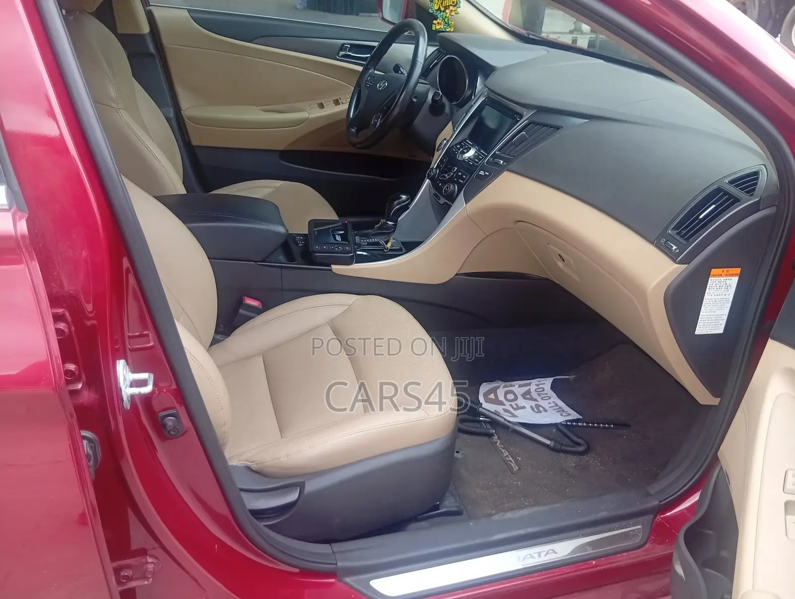 Hyundai Sonata 2013 Red