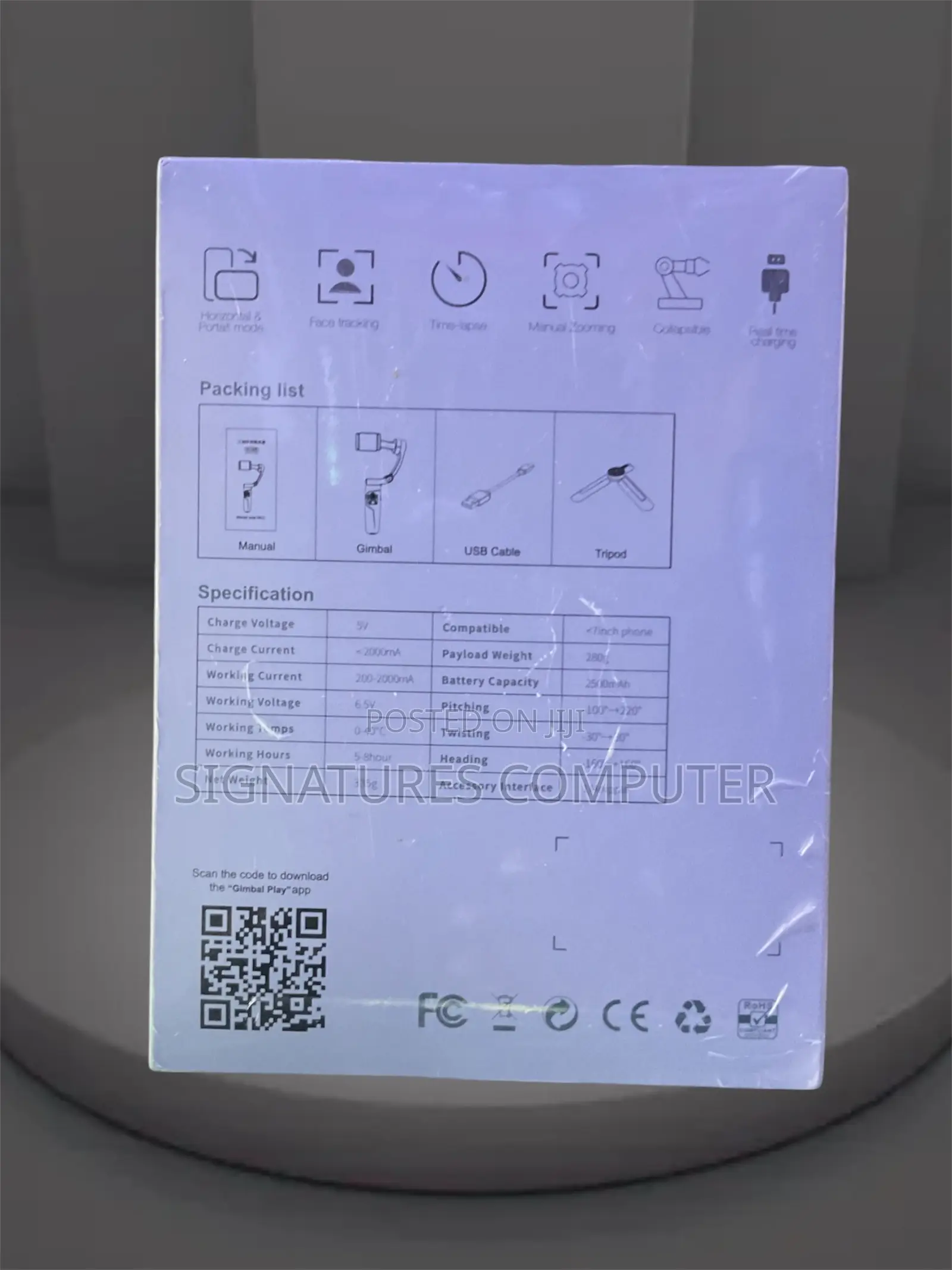 Smart Phone Stabilizer
