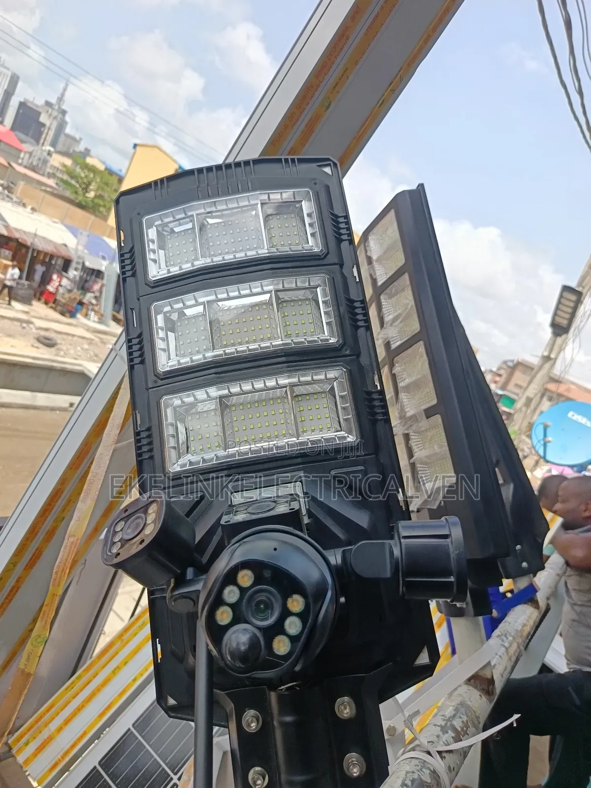 Solar Street Light With Cameras