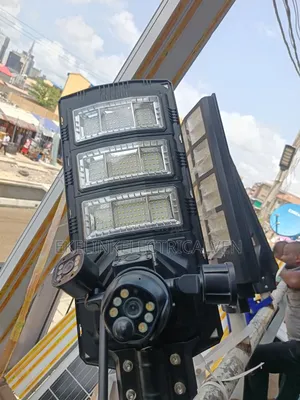 Solar Street Light With Cameras