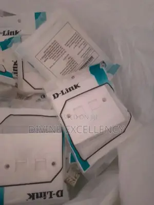 D-link Double Port Cat6 Faceplate With Module