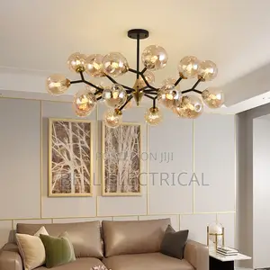 Glass Bubble Led Ceiling Chandelier