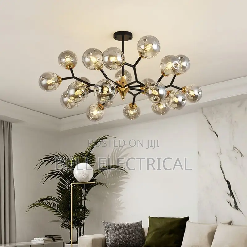 Glass Bubble Led Ceiling Chandelier
