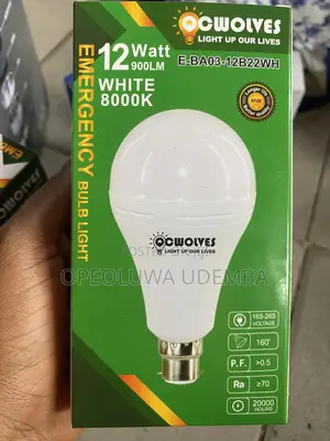 Oc Wolves Rechargeable Bulb 12w