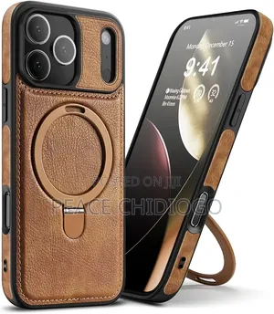 Magnetic for iPhone 17 Pro Max Leather Case,I