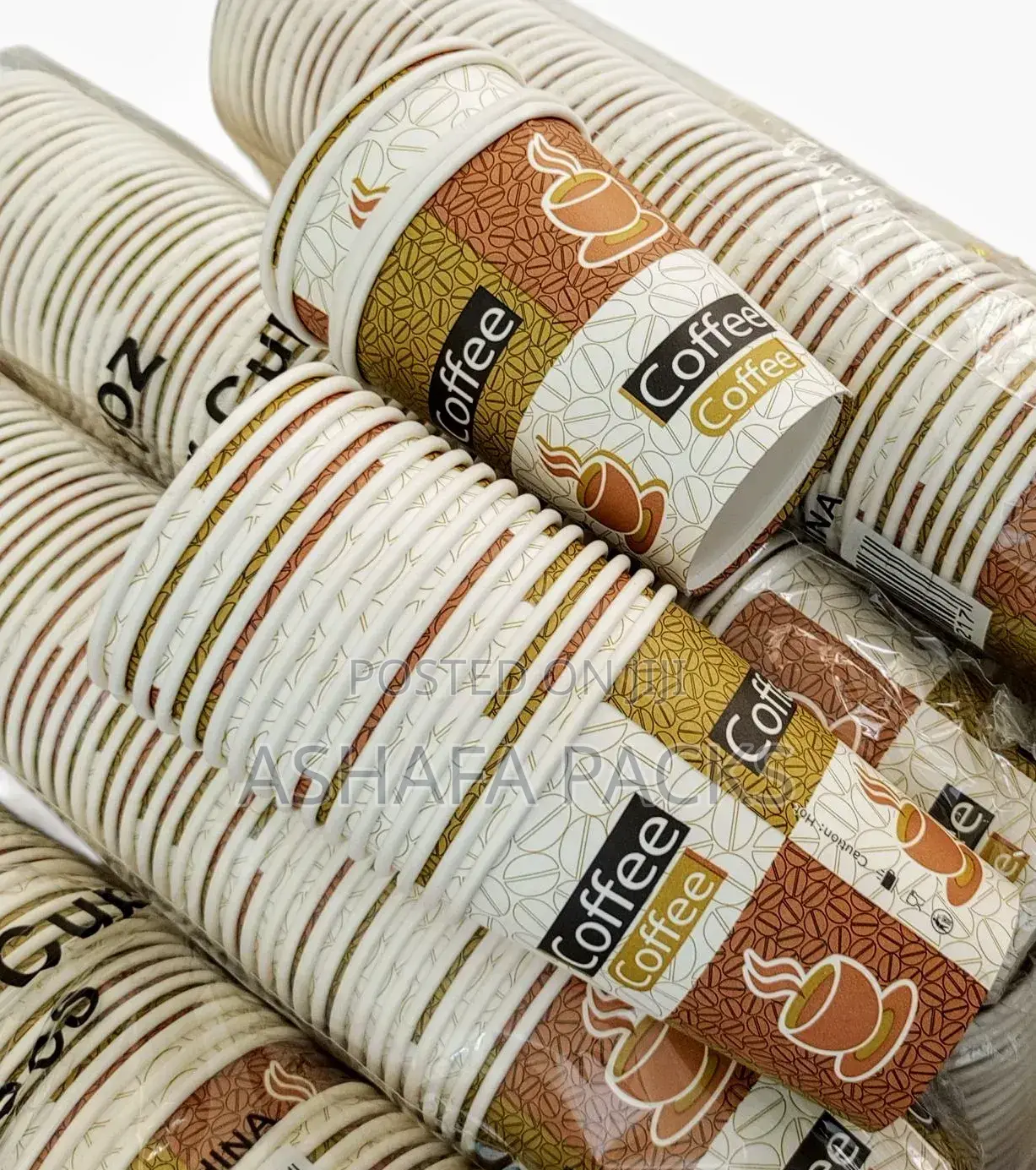 Disposable 8oz Paper Cups ( 1000 Pcs)