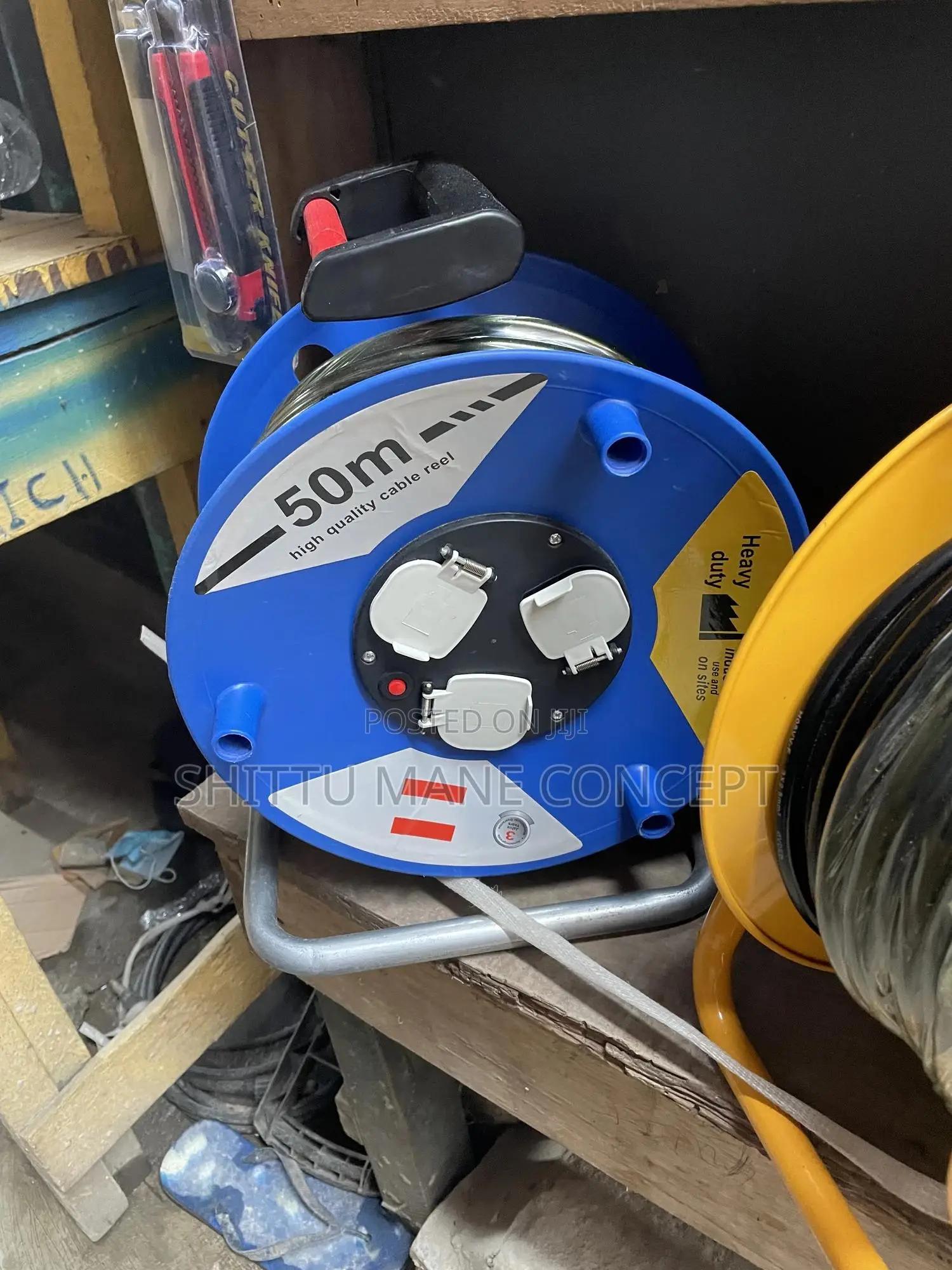 Extension Cable Reel 2.5mm by 50mtrs