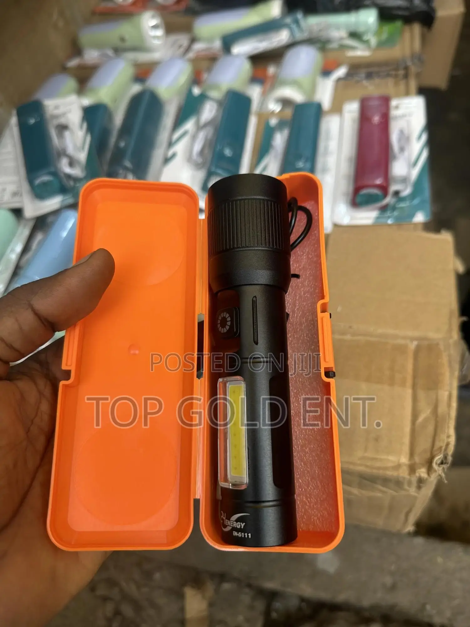 Portable and Strong Security Touch Light