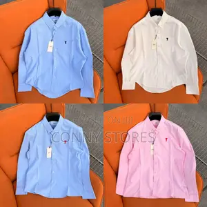 Ami Paris Ami De Coeur Button Down Shirt