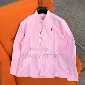 Ami Paris Ami De Coeur Button Down Shirt