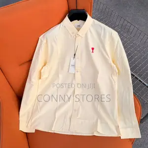 Ami Paris Ami De Coeur Button Down Shirt