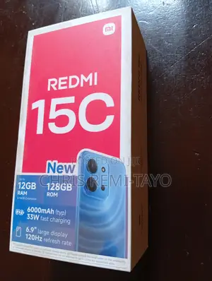 Xiaomi Redmi 15C 4G 128 GB Black