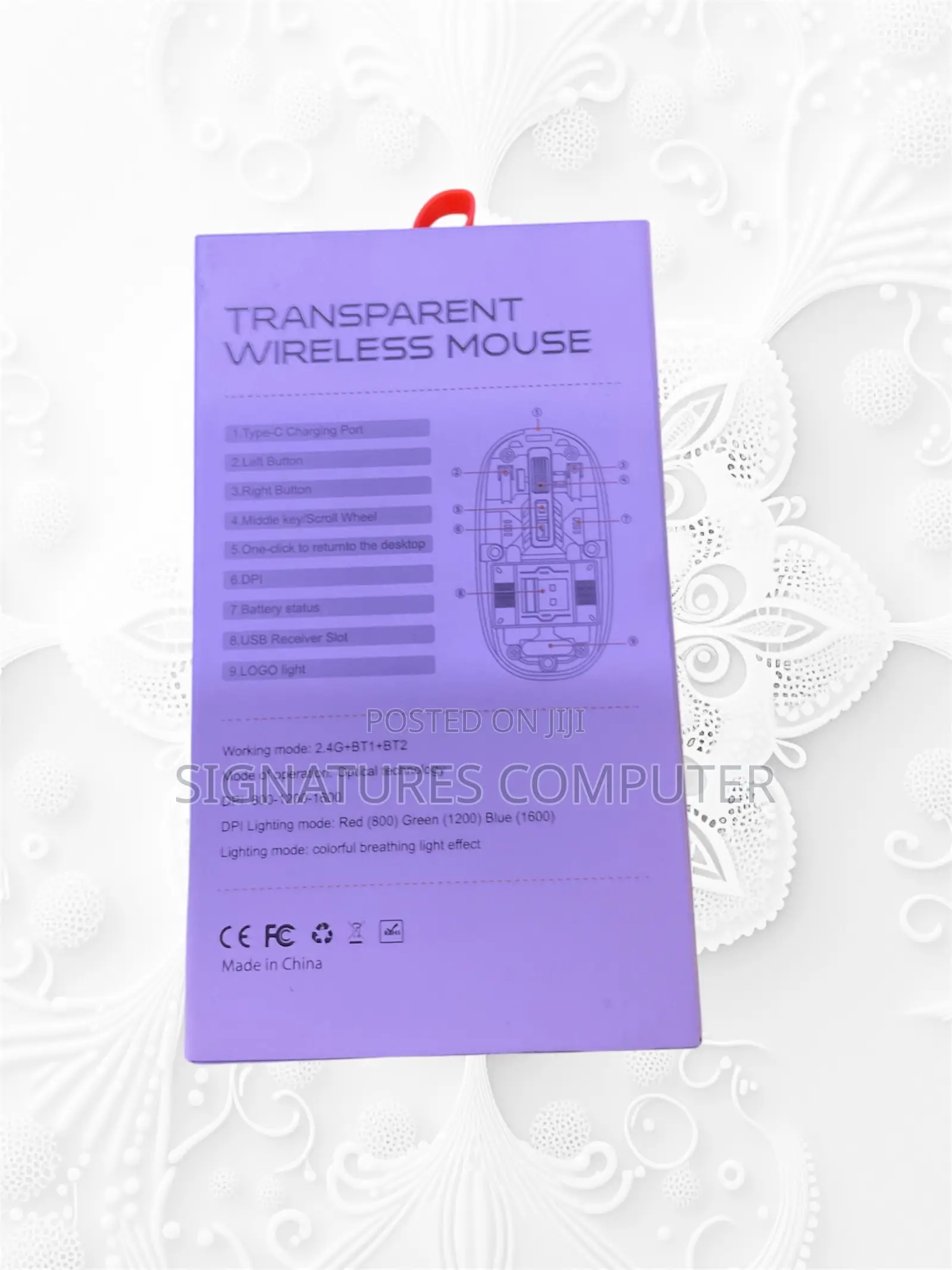 Transparent Wireless Mouse