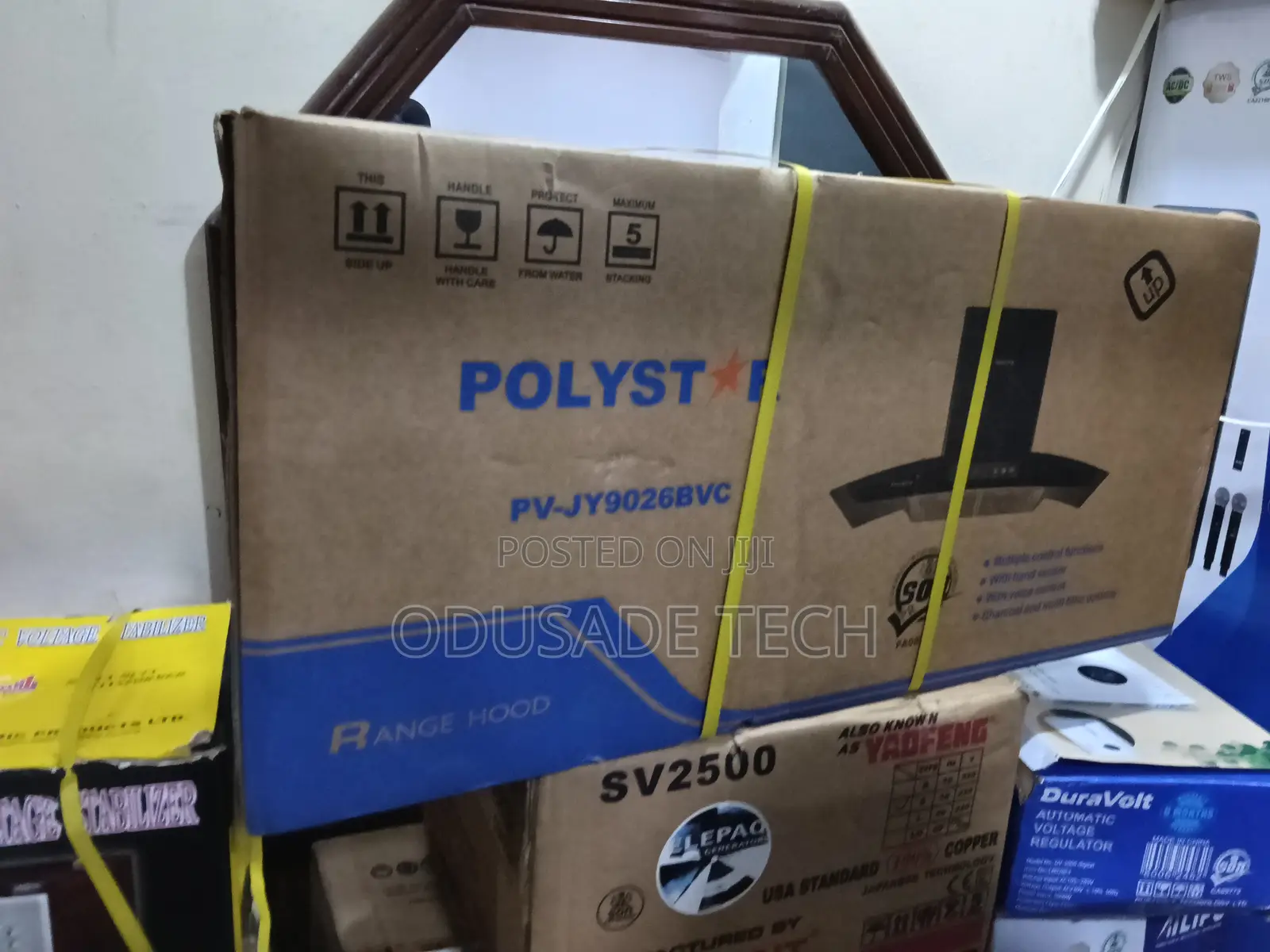 Polystar Pv-Jy9026bvc 90cm Kitchen Hood With Voice Control