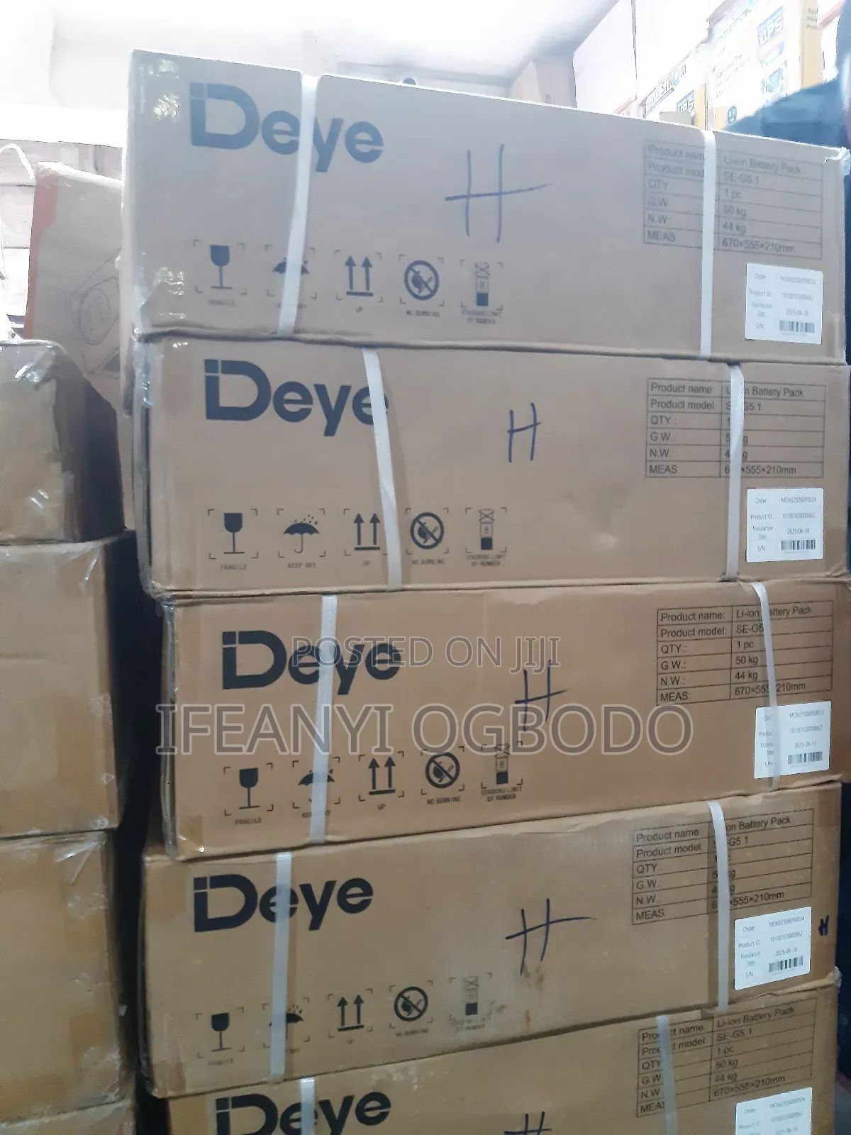 5kwh 51.2v Deye G5