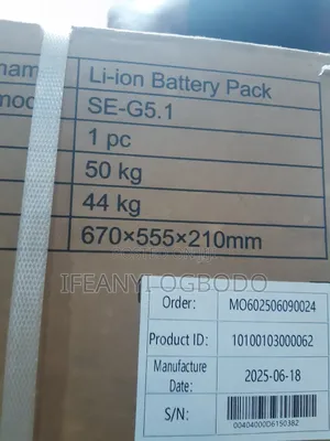 5kwh 51.2v Deye G5