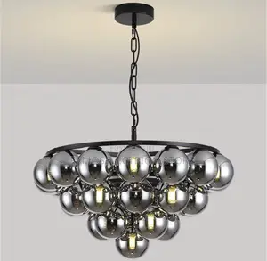Minimalist Black Living Room Chandelier