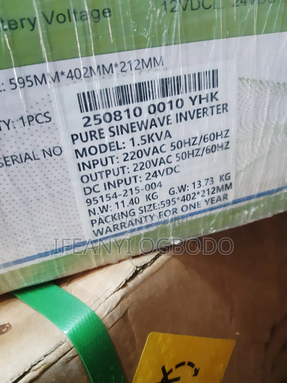 Yohako Solar Inverter 1.5kva 24v