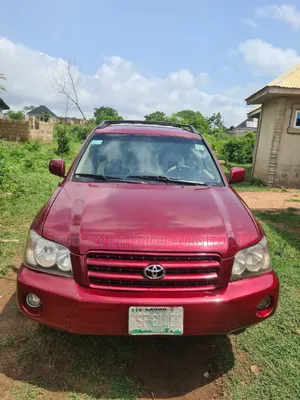 Toyota Highlander 4x4 2005 Red