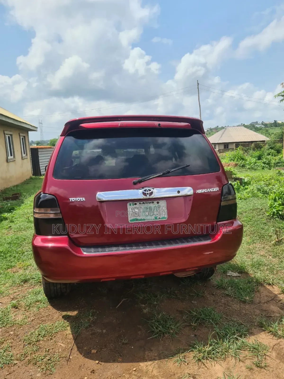 Toyota Highlander 2003 Red