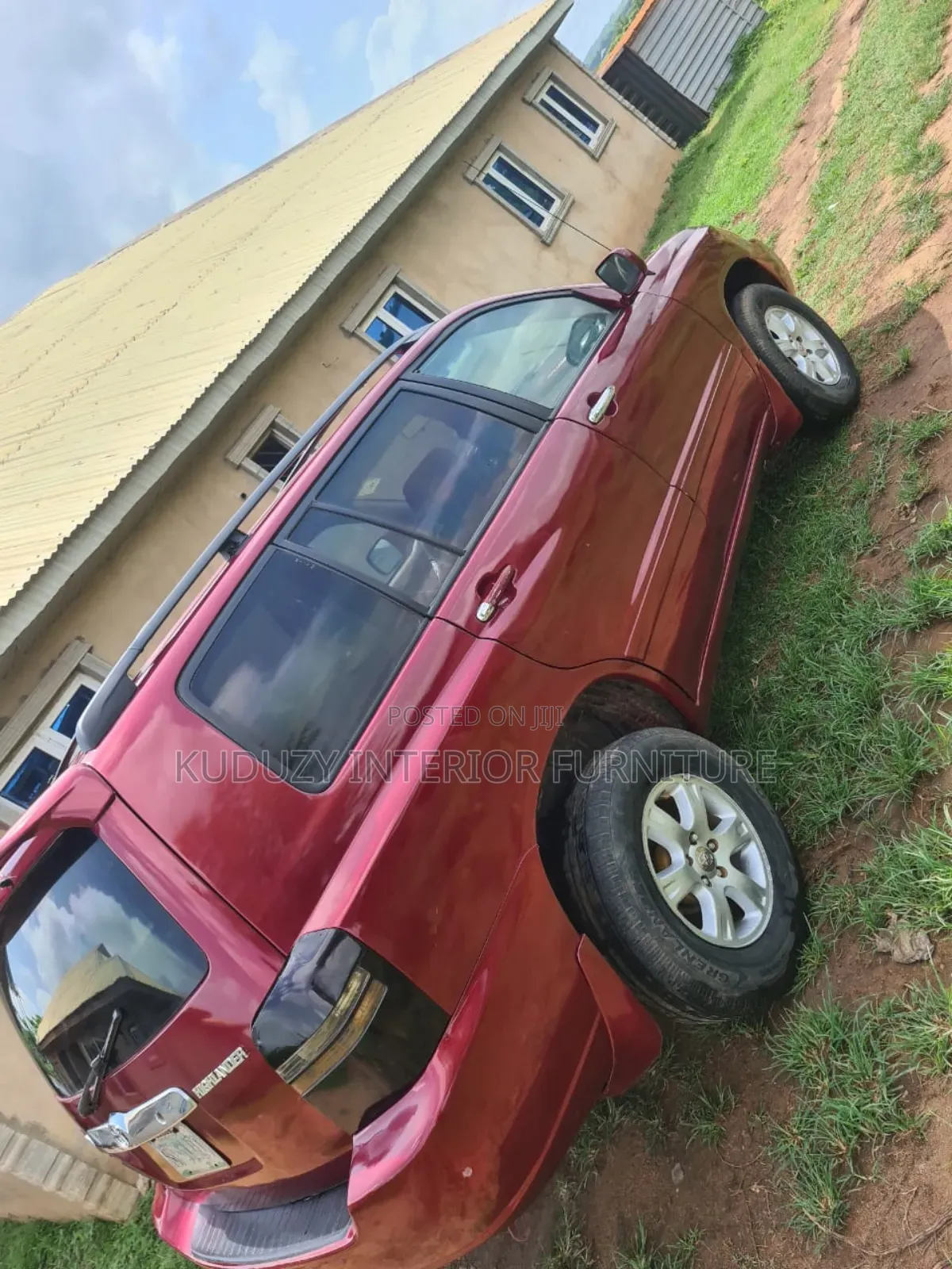 Toyota Highlander 2003 Red