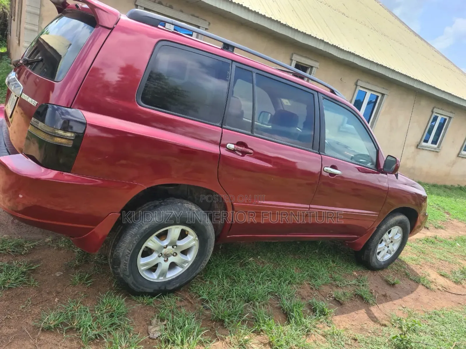 Toyota Highlander 2003 Red
