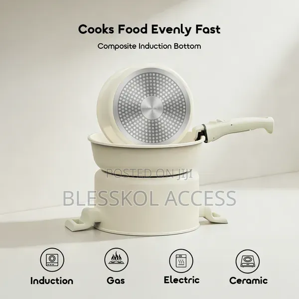 Oraimo Pureharvest Set Versatile Convenient Ceramic Cookware Set(17pcs